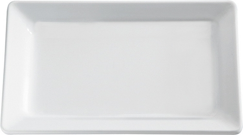 GN 1/1 Tablett -PURE- 53 x 32,5 cm, H: 3 cm Melamin, weiß spülmaschinengeeignet stapelbar nicht mikrowellengeeignet
