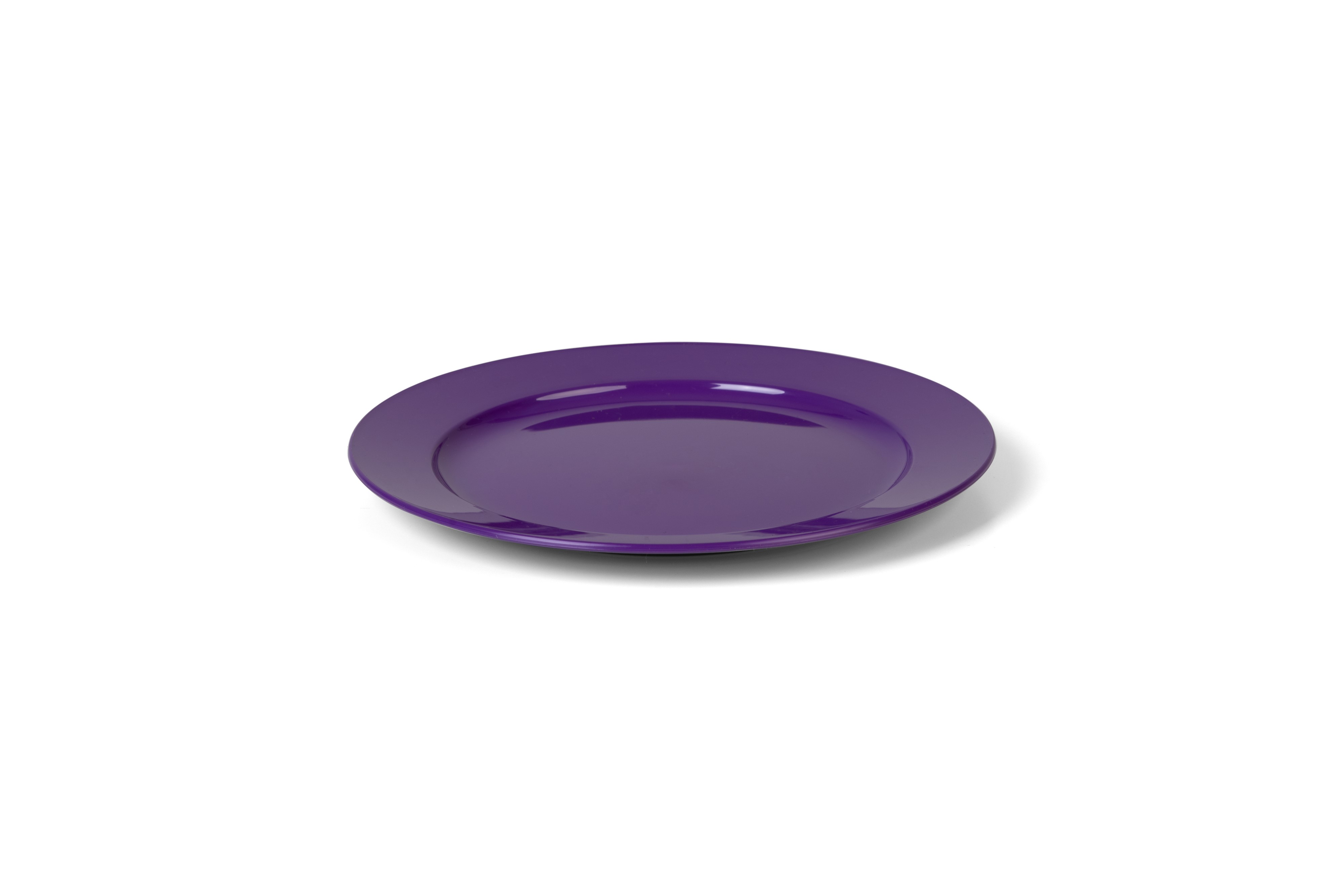 vaLon Zephyr Frühstücksteller 20 cm aus schadstofffreiem Kunststoff in der Farbe lila.