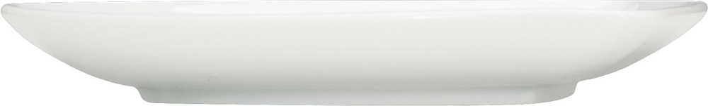 Bauscher Kombi-Untertasse ENJOY asymetrisch, 150 X 141 mm, Höhe: 22 mm, in der Farbe uni weiss.