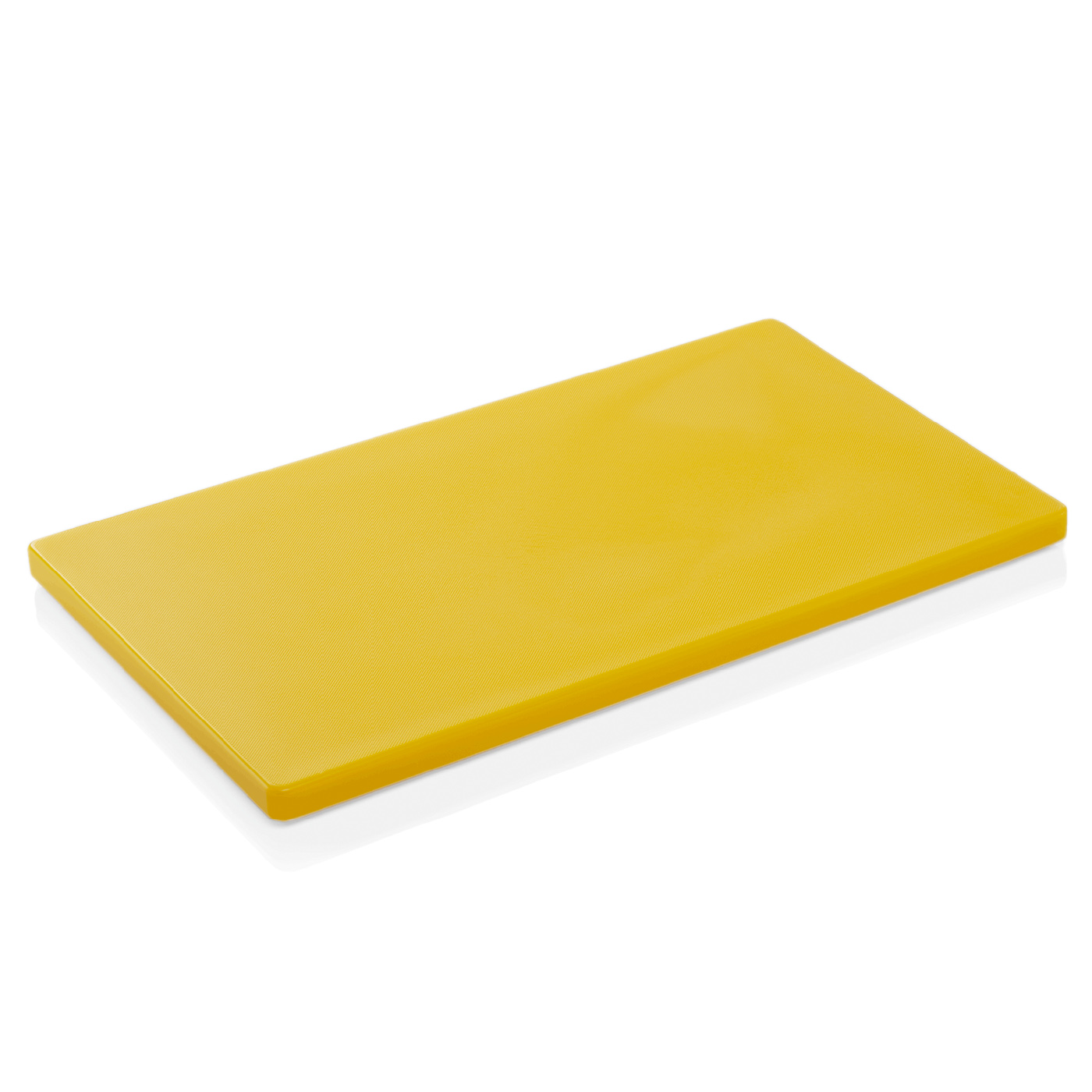 HACCP Schneidbrett, Material: Polyethylen. Farbe: gelb.