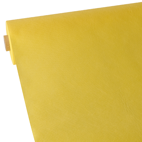 PAPSTAR Tischdecke, stoffähnlich, Vlies soft selection 40 m x 1,18 m gelb