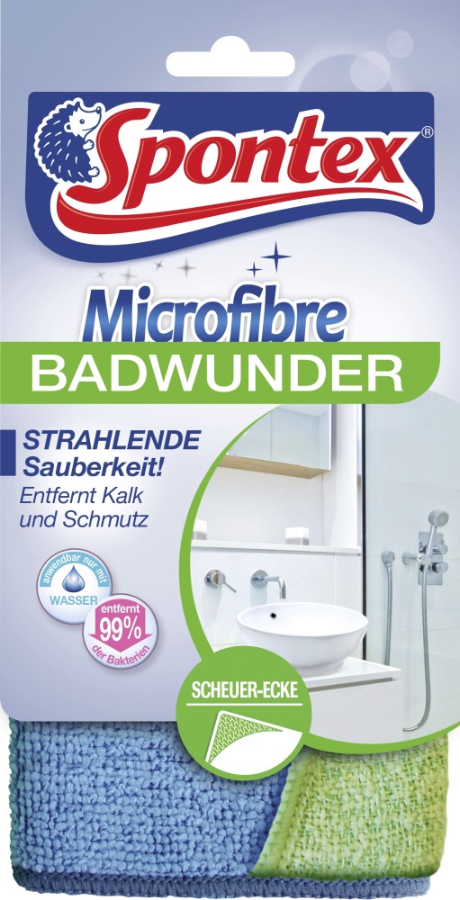Spontex Microfibre Bathroom Tuch