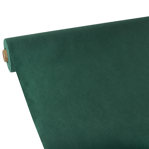 Tischdecke, stoffähnlich, Vlies "soft selection" 25 m x 1,18 m dunkelgrün von Starpak