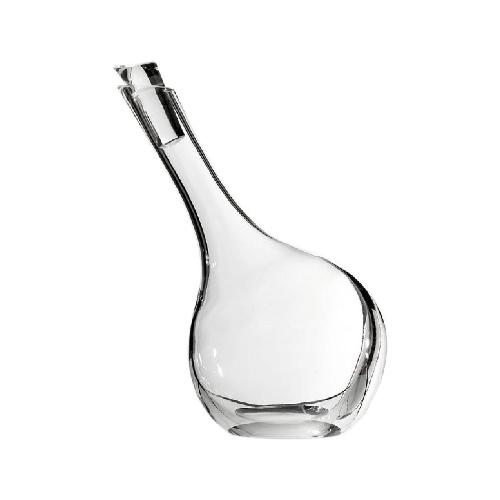 Glas-Essig-/Öl Flasche KLARO D:8cm, H:15,5cm, 2er