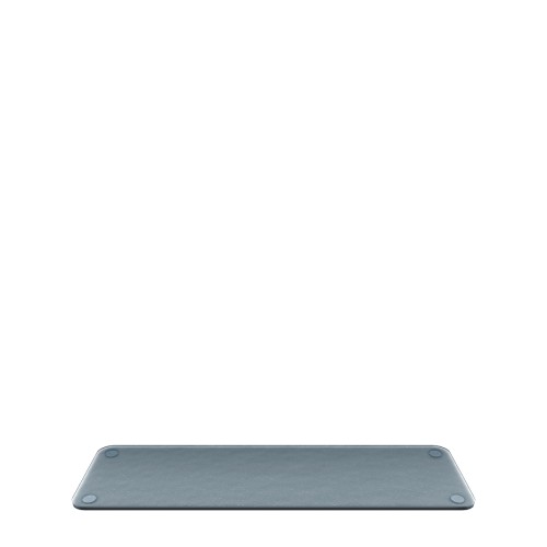 WMF Platte GN 2/4 - Rauchglas QUADRO | Maße: 54 x 18 x 1,5 cm