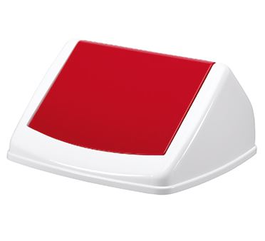 DURABLE Schwingdeckel zu Abfalleimer DURABIN FLIP Farbe: rot