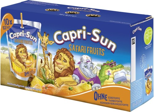 Capri Sun Safari Fruits 200ML