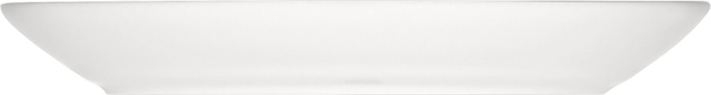 Bauscher Platte oval COME4TABLE, mit steile Fahne, 200 x 135 mm, Höhe: 32, uni weiss