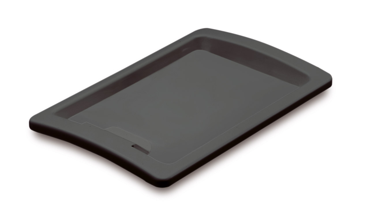 ARAVEN Mini-Tablett schwarz, 212x138x21mm