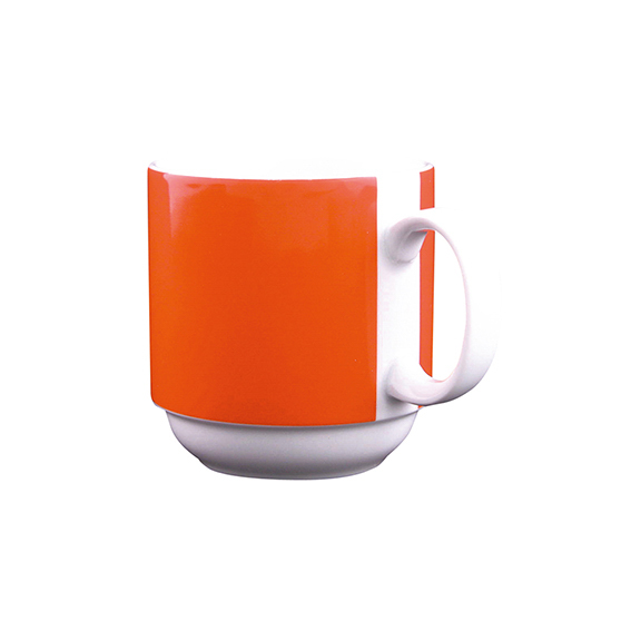 Kaffeebecher 0,30 L, Form Funktion orange, ohne Untertasse