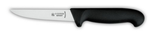 Ausbeinmesser 12 cm, schwarz Giesser - Made in Germany