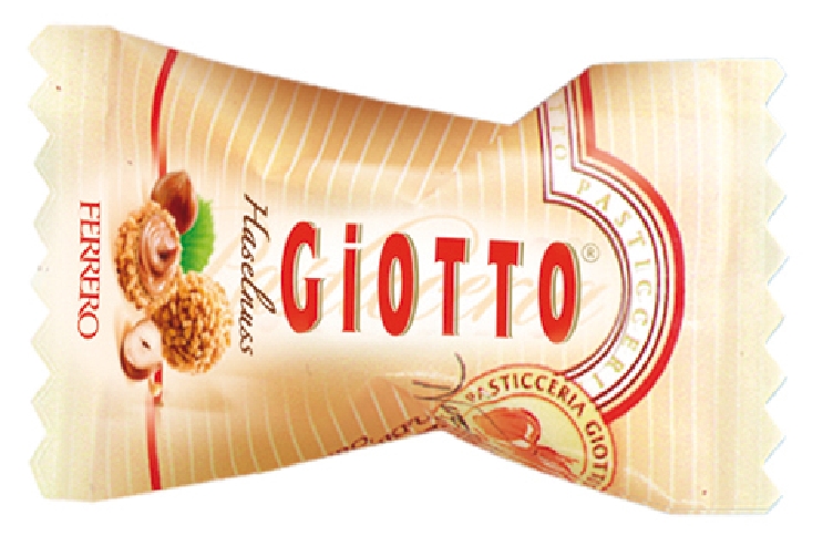 Ferrero GIOTTO 1er, Inhalt: 120 Stück á 4,3 g je Dispenser.