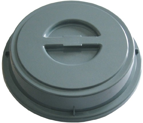 Euro Cloche blaugrau 242mm (160C) für Teller bis 23,5cm systemgeeignet (EC)