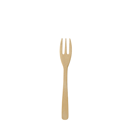 50 Fingerfood - Gabeln, Bambus "pure" 9,5 cm von PAPSTAR