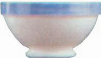 Suppenschale 0,51 l, stapelbar, aus Opalglas Form Brush - Blue  / Blau von Arcoroc Arcoroc, Höhe 7,4 cm Duchmesser: 13,2 cm