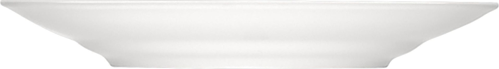 Bauscher Teller flach COME4TABLE,mit steile Fahne, Durchmesser: 160 mm, Höhe: 25 mm, uni weiss