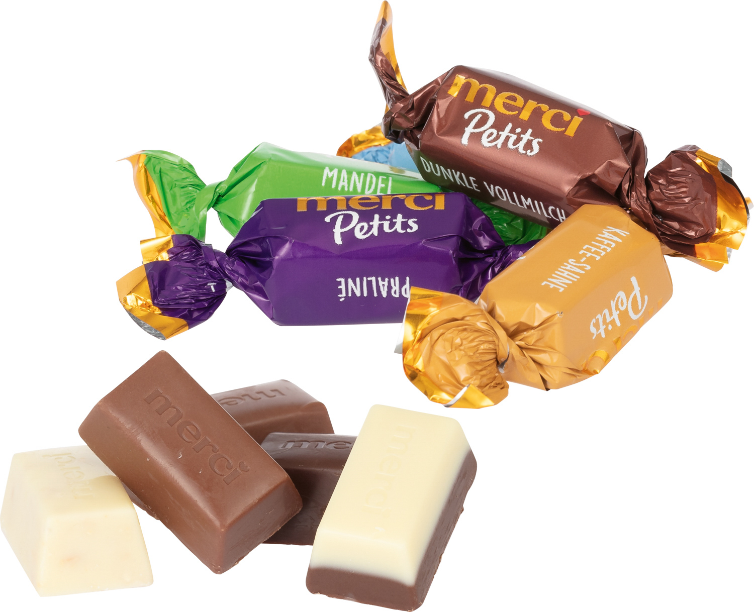 Merci Petits Chocolate C+C Collection 1KG kleine merci-Schokoladen