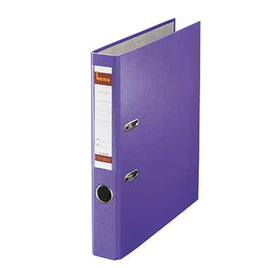 Bene Ordner 52mm DIN A4 Papier, Polypropylen kaschiert Material der Kaschierung außen: Polypropylen violett