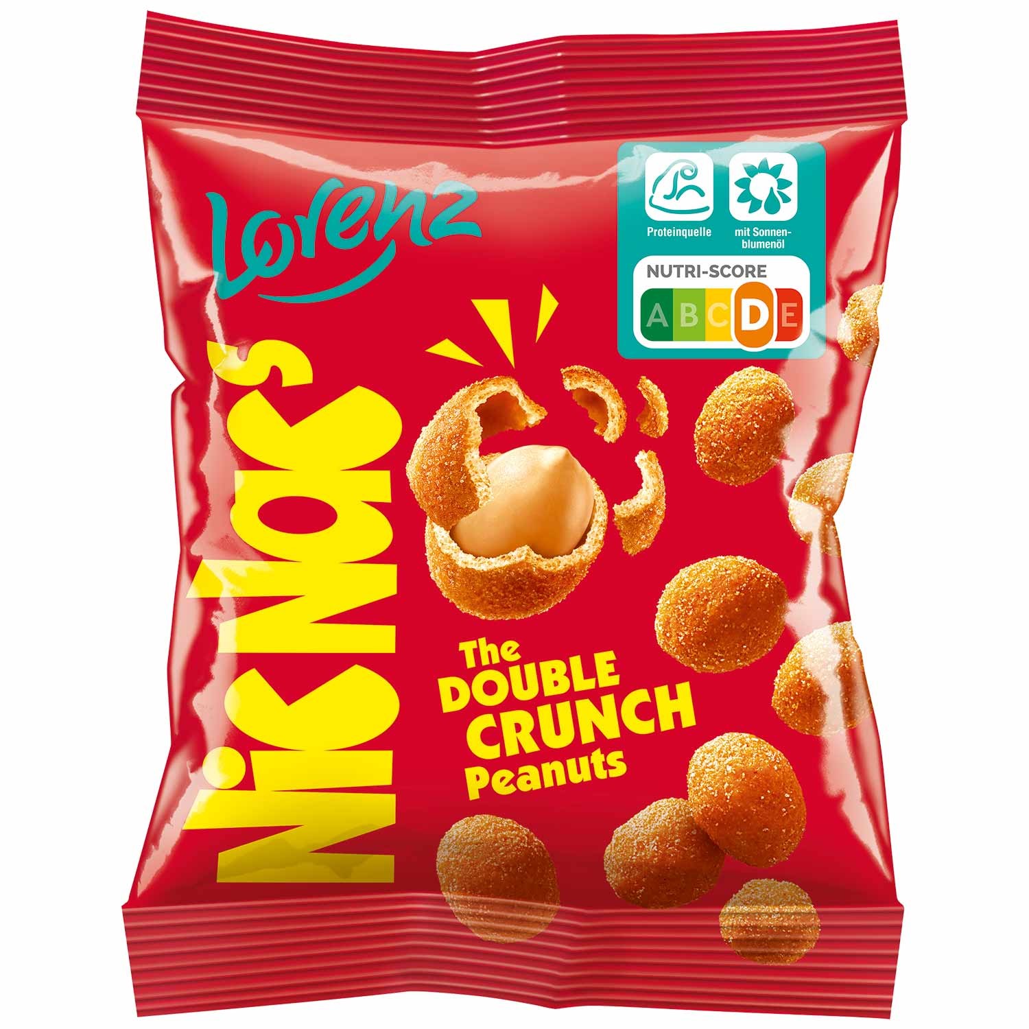Lorenz Nic Nac's Erdnüsse in Teighülle 110G