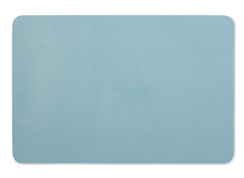 KELA Tisch-Set Kimara PU-Leder hellblau 45,0x30,0x0,2cm