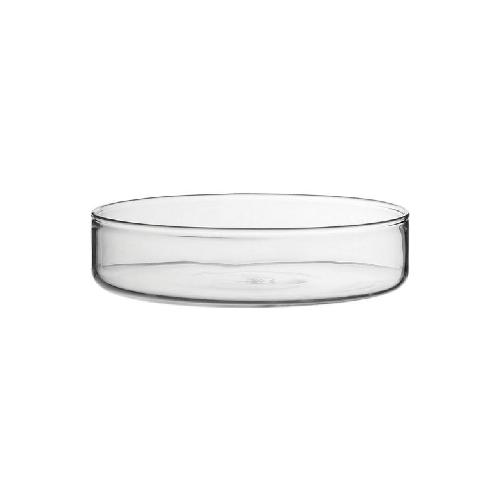 Glasschale flach 0,18L, D:10,5cm, H:2,5cm, 12er
