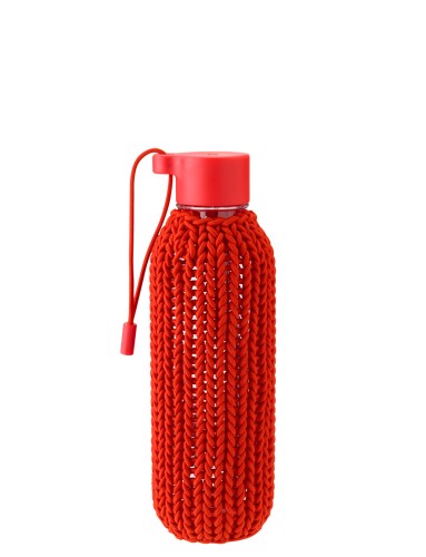 CATCH-IT Trinkflasche 0.6 l. warm red, Maße: 130 x 130 x 130 mm