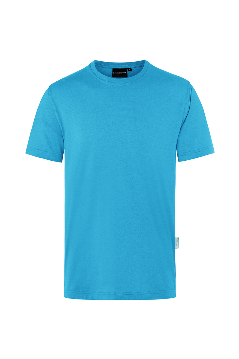 Herren Workwear T-Shirt Casual-Flair, aus nachhaltigem Material , GR. 2XL , Farbe: pazifikblau , von Karlowsky