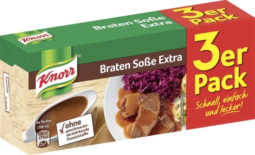 Knorr Bratensoße Extra 3er 84G