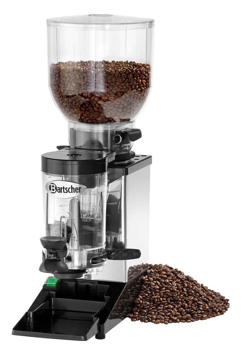 Bartscher Kaffeemühle Modell Space II | Spannung: 230 V | Maße: 20 x 39 x 600 cm. Gewicht: 8,4 kg