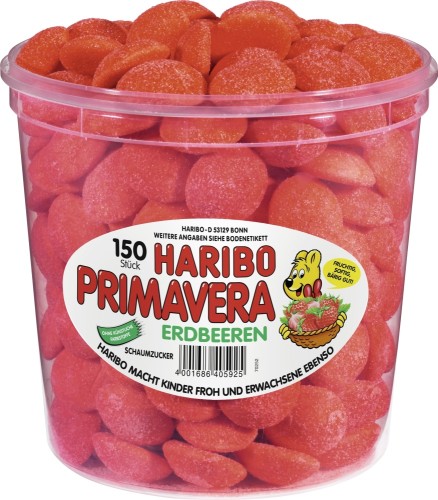 Haribo Primavera Erdbeeren 150 Stück
