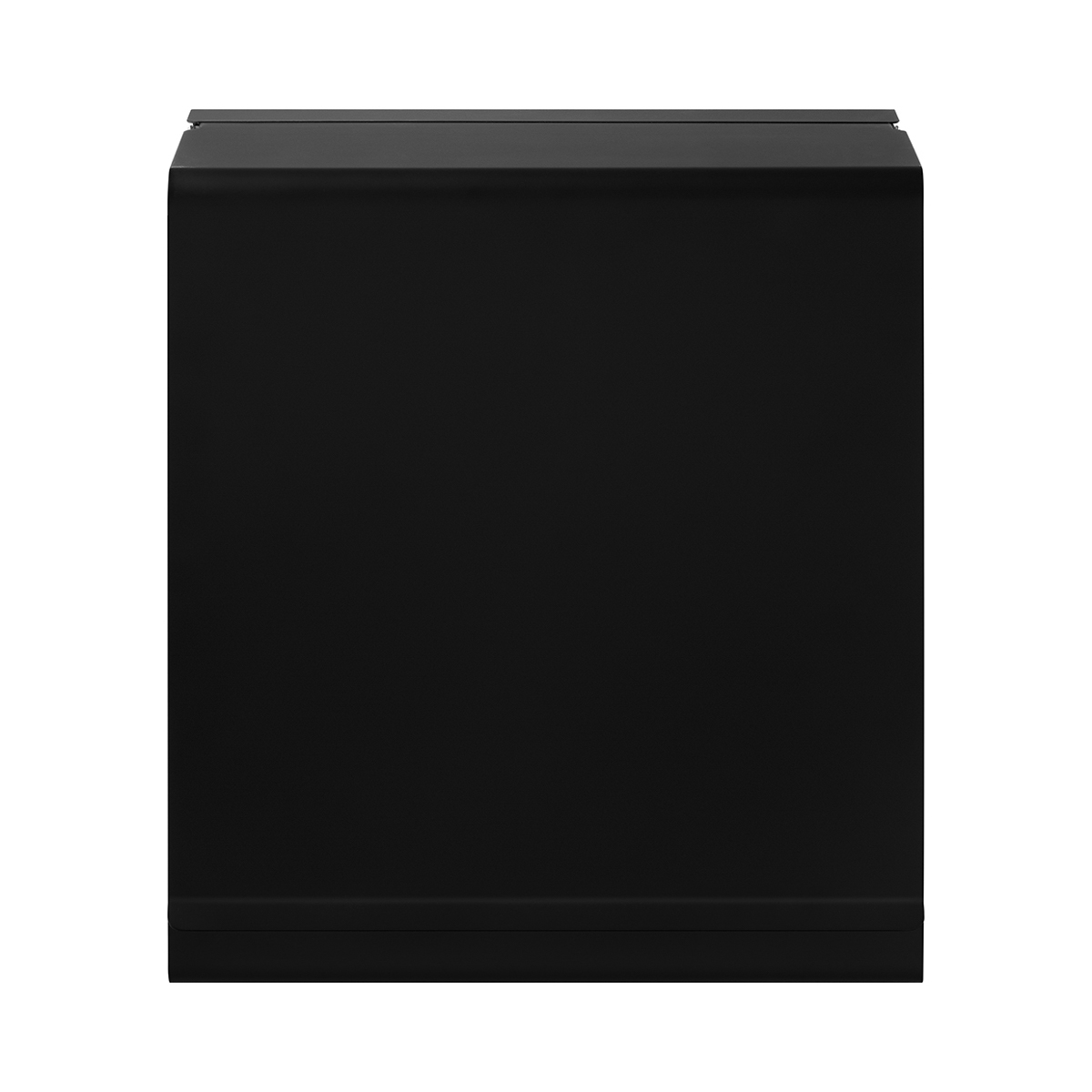 Papiertuchspender -NEXIO- Black. Material: Edelstahl pulverbeschichtet / Plaxiglas / Arcylglas. Von Blomus.