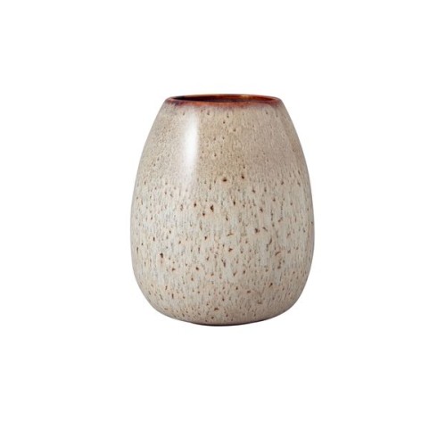 Villeroy & Boch Lave Home Vase Drop beige groß, Inhalt: 1,78 l, Durchmesser: 14,3 cm