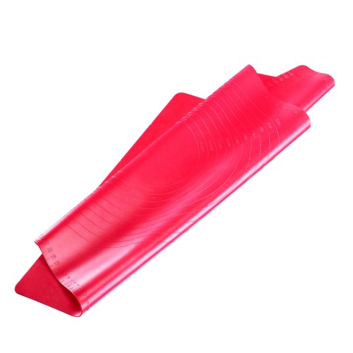 Westmark Teig-Ausrollmatte, Farbe: rot, Material: Silikon, Maße: ca. 61,5 x 42 cm.