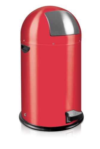 Abfallbehälter Kickcan 33 Liter, EKO - Stilvoller, eleganter Abfalleimer mit starkem Fußpedal und verzinktem Inneneimer.