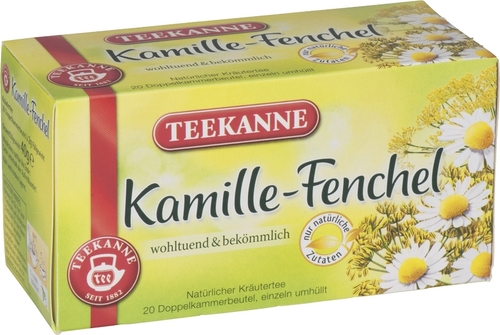 Teekanne Kamille-Fenchel 20er 40G