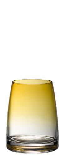 WMF DIVINE COLOR Wasserglas bernstein | Maße: 10,2 x 7,7 x 7,7 cm