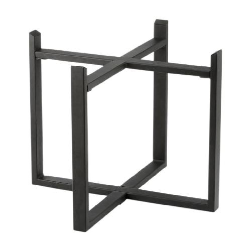 Gestell für XXL-Schale -Konkret!- galvanisierter Stahl, matt schwarz