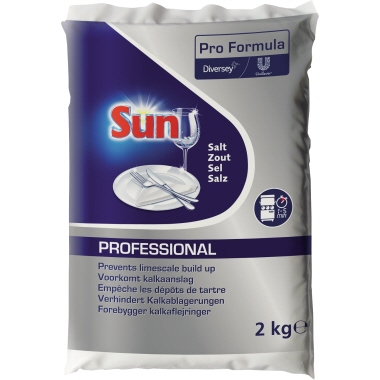 SUN Spülmaschinensalz Professional 2 kg/Pack., 2 kg/Pack. Sun Professional Salz gewährleistet die optimale Funktion