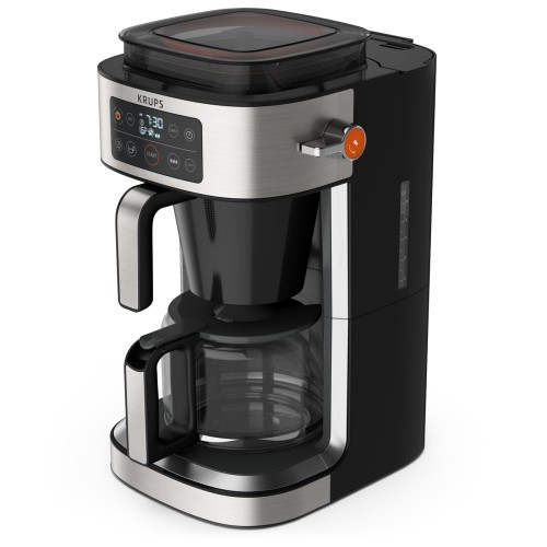 KRUPS Aroma Partner Filterkaffeemaschine, integrierter herausnehmbarer luftdichte Kaffee-Vorratsbox, automatische und präzise