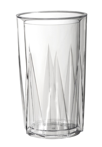 Flaschenkühler -CRYSTAL- Ø 13,5 / 10,5 cm, H: 23 cm SAN, glasklar, doppelwandig nicht spülmaschinengeeignet Farbe: Transparent