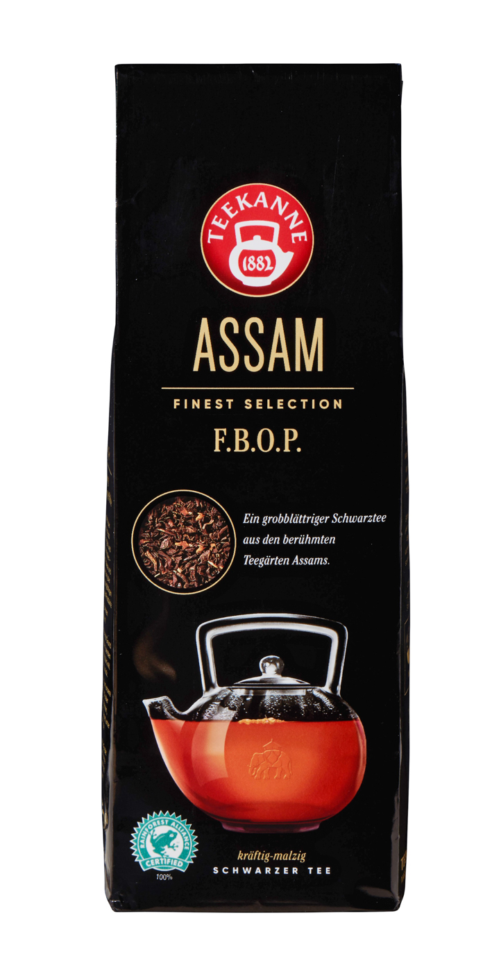Teekanne Loser Tee ASSAM - schwarz, sehr ergiebig. Inhalt: 250 g