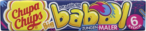 Chupa Chups Big Babol Bubble Gum Zungenmaler Himbeere
