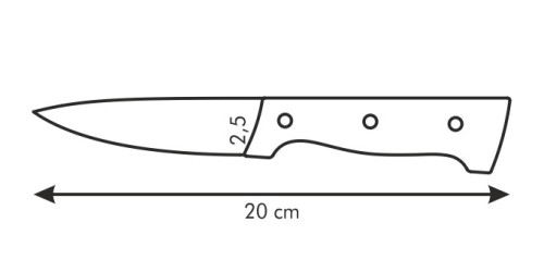 Universalmesser HOME PROFI, 9 cm