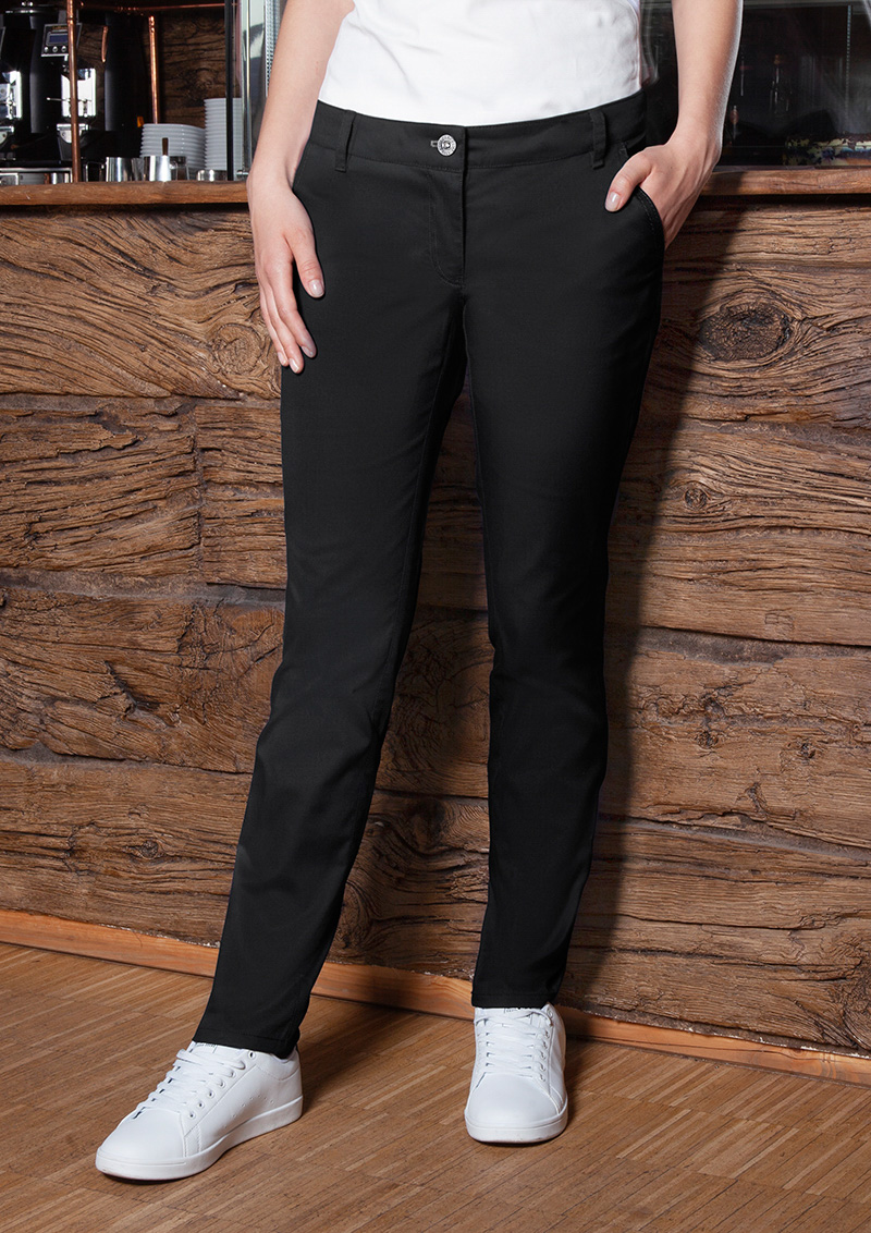 Damen 5-Pocket-Hose Classic-Stretch, aus nachhaltigem Material , Bio-Baumwolle - Größe: 34