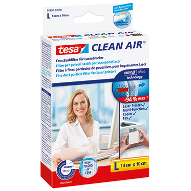 tesa® Feinstaubfilter Clean Air® L 140 x 100 mm (B x H)