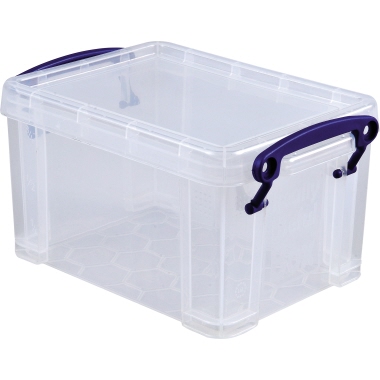 Really Useful Box Aufbewahrungsbox 19,5 x 11 x 13,5 cm (B x H x T) Polypropylen transparent