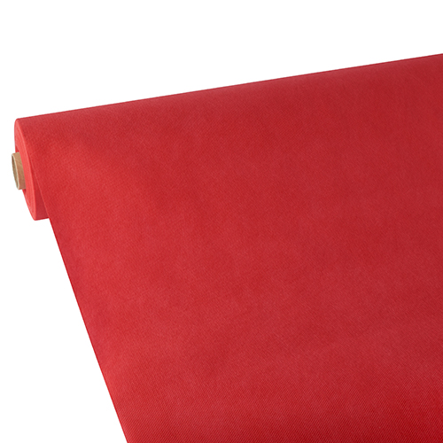 Tischdecke, stoffähnlich, Vlies "soft selection" 25 m x 1,18 m rot von Starpak