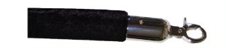 Mebu Samt-Seil für Absperrständer 160cm lang in der Farbe schwarz