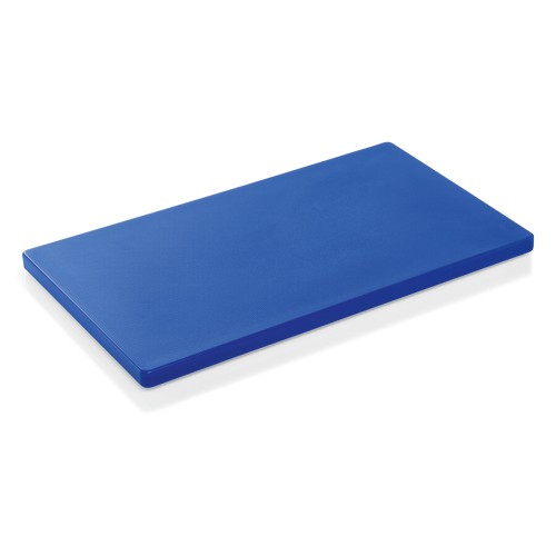 HACCP Schneidbrett, Material: Polyethylen. Farbe: blau.