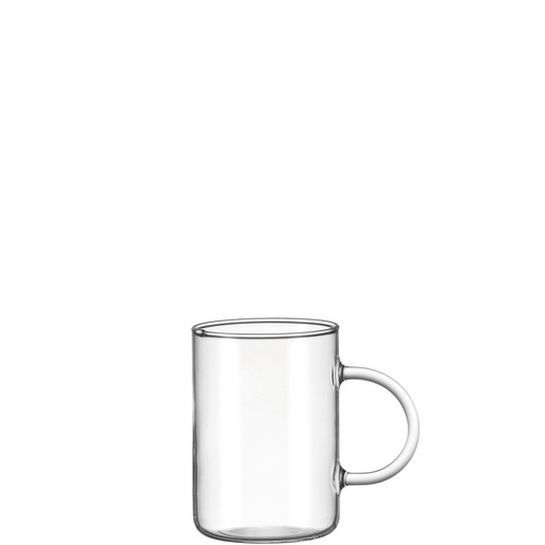 LEONARDO Teeglas 360ml Novo aus hitzebeständigem Borosilikatglas - für Tee und Grog - auch für sommerliche Tee-Drinks